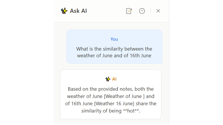 Note Pixel AI assistant interface